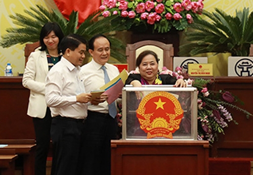 Hội đồng Nhân dân TP. Hà Nội công bố kết quả lấy phiếu tín nhiệm