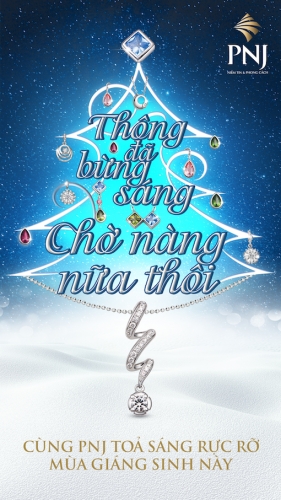 PNJ ưu đãi mùa Giáng sinh