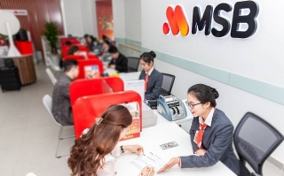MSB chào bán trên 82,5 triệu cổ phiếu quỹ cho cổ đông hiện hữu