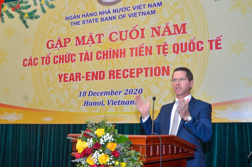 ngan hang nha nuoc gap mat cac to chuc tai chinh tien te quoc te 110045