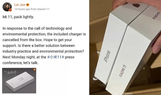 Xiaomi sẽ bỏ củ sạc vì 'môi trường'