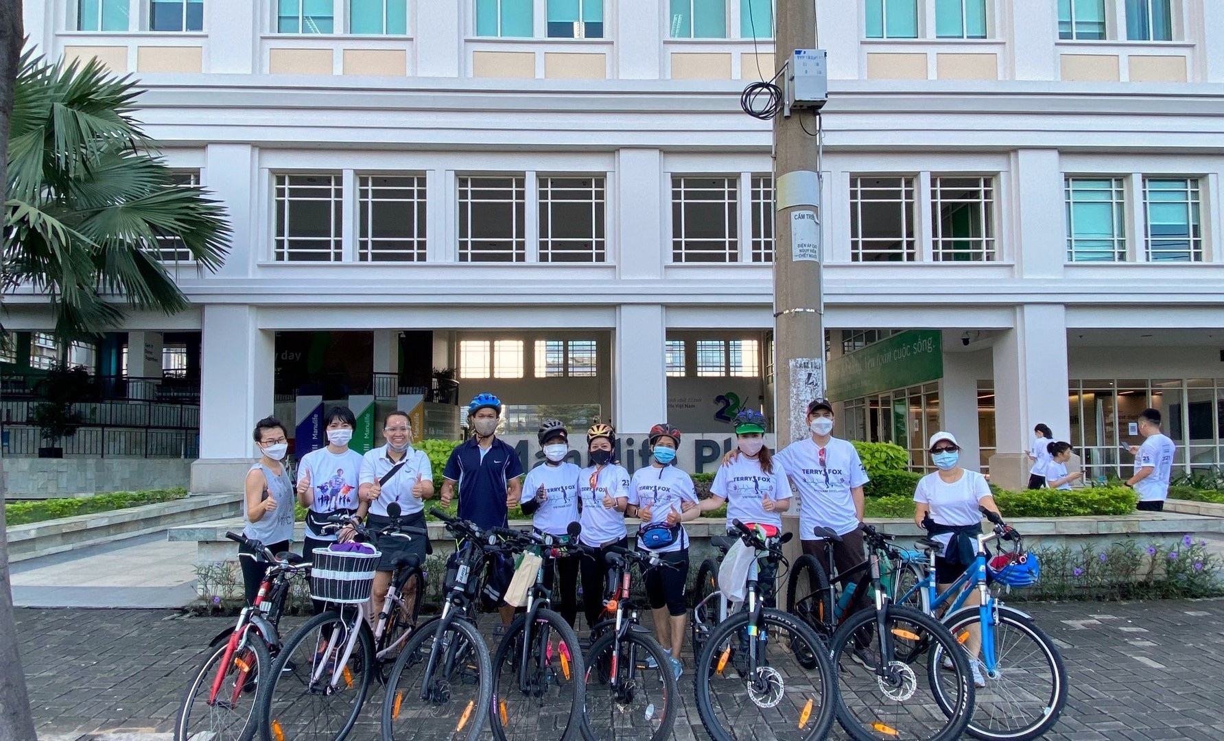 manulife viet nam tiep tuc dong hanh cung su kien chay ao terry fox run 2021