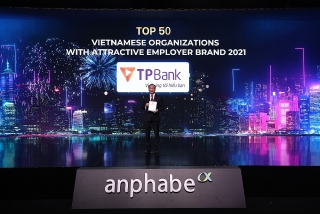 TPBank đứng Top 3 nơi làm việc tốt nhất ngành Ngân hàng