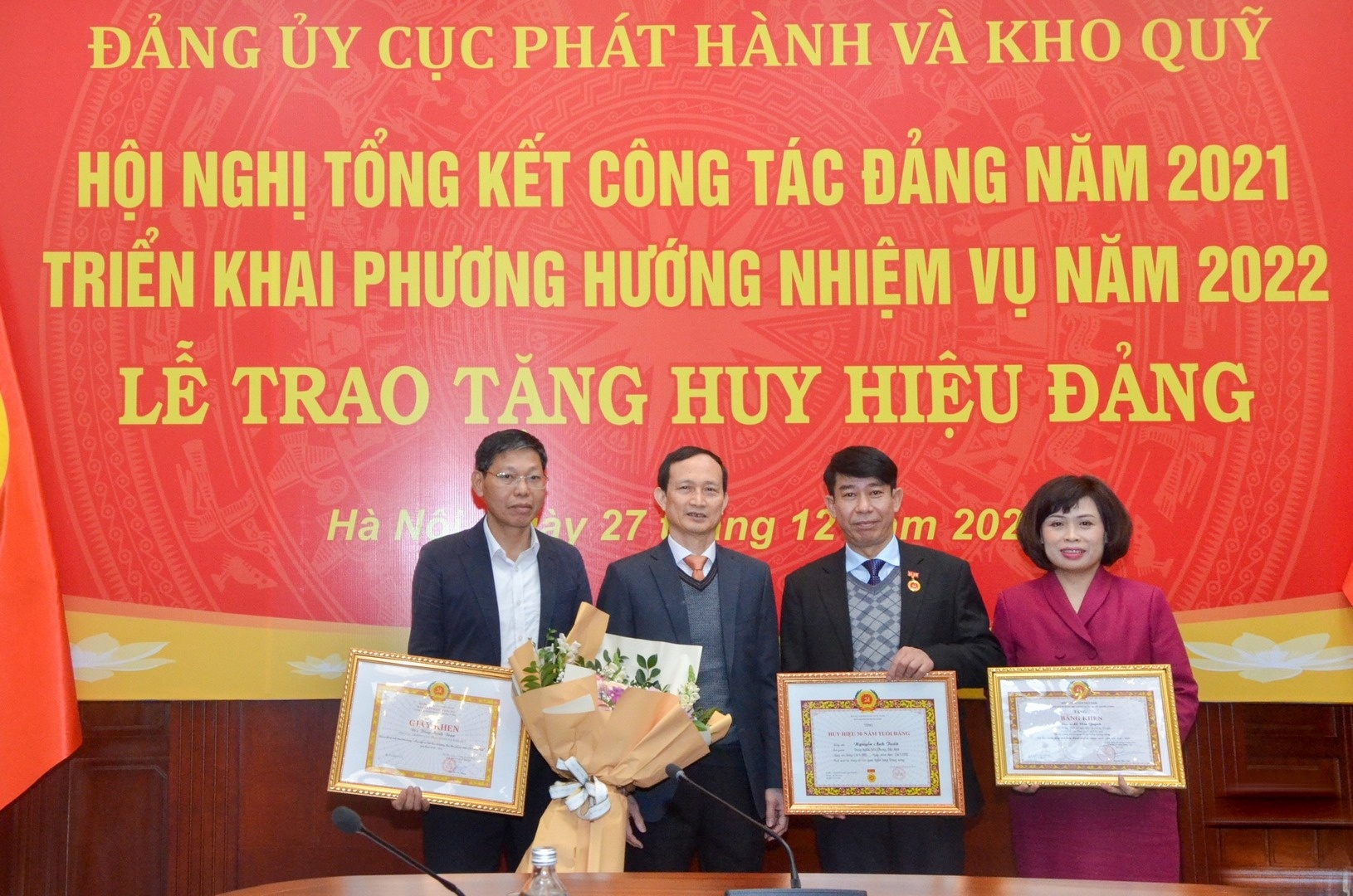 cuc phat hanh va kho quy to chuc hoi nghi tong ket cong tac dang nam 2021