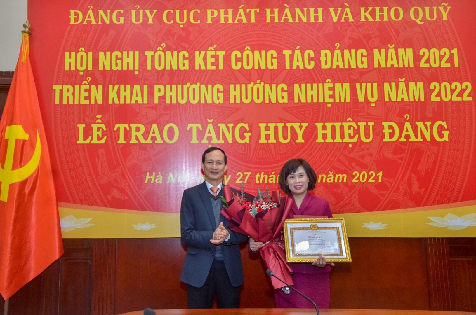 cuc phat hanh va kho quy to chuc hoi nghi tong ket cong tac dang nam 2021