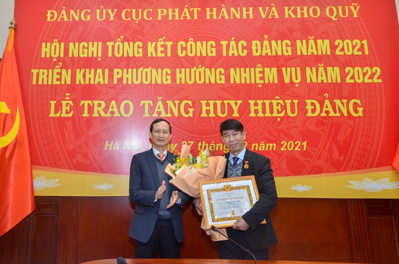 cuc phat hanh va kho quy to chuc hoi nghi tong ket cong tac dang nam 2021