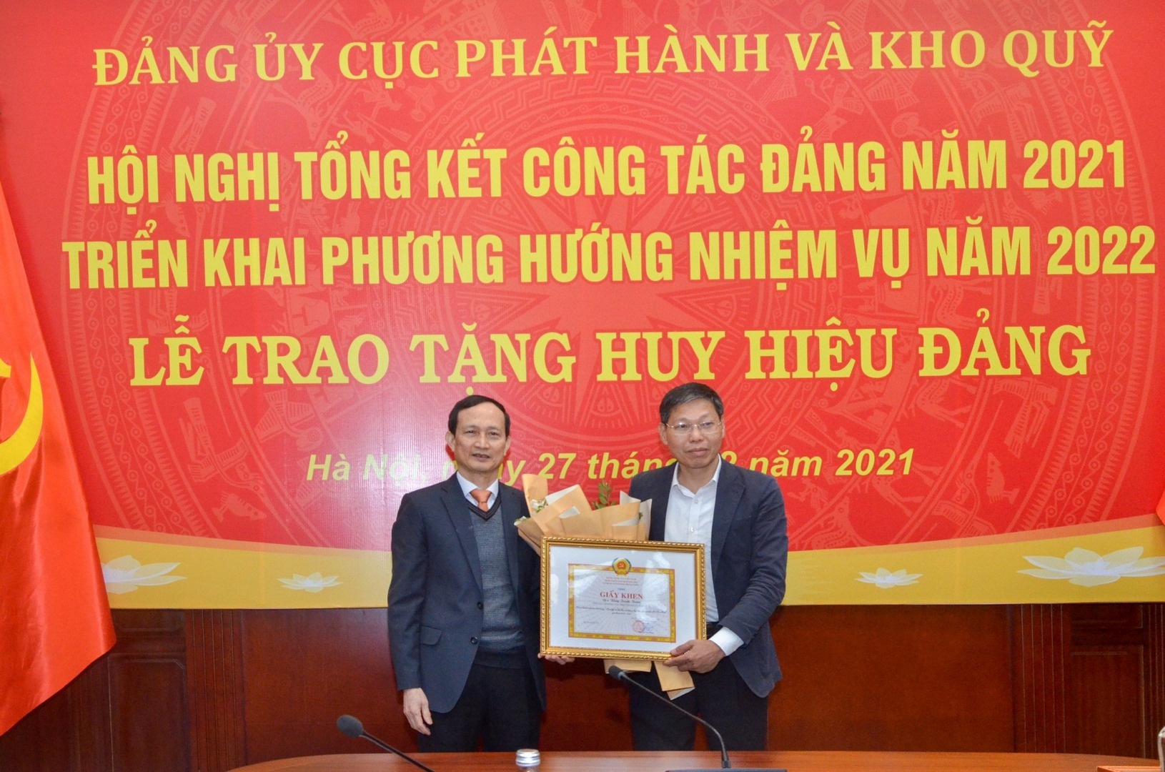 cuc phat hanh va kho quy to chuc hoi nghi tong ket cong tac dang nam 2021
