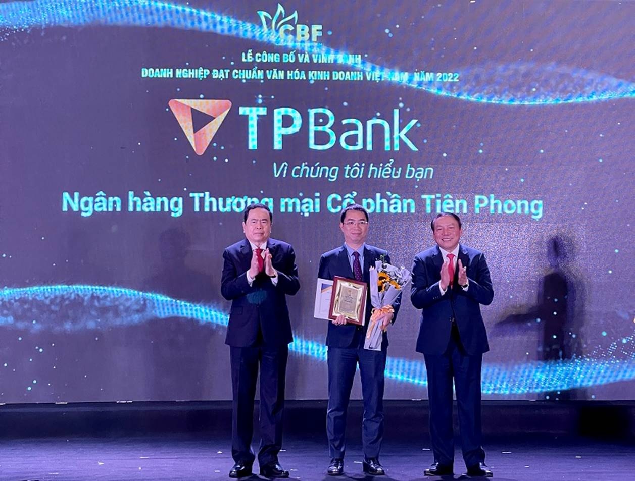 tpbank la doanh nghiep dat chuan van hoa kinh doanh viet nam 2022