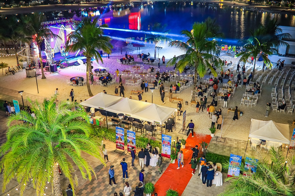 Lần đầu tiên tại Hà Nội xuất hiện trải nghiệm Glamping kỳ thú bên bờ biển