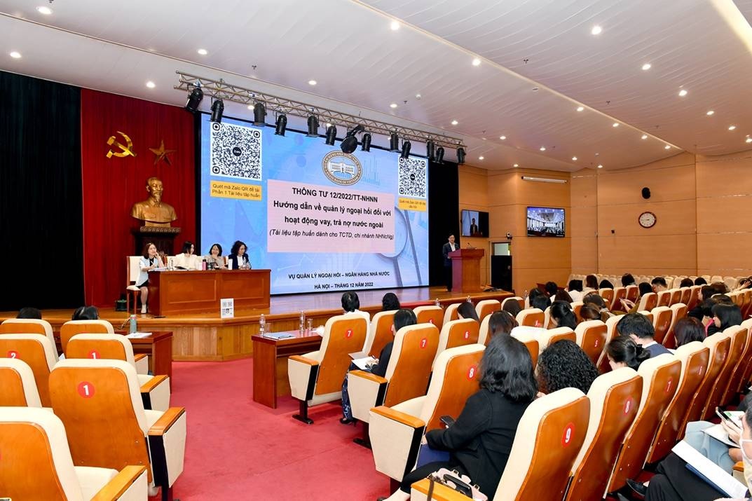 Tập huấn quản lý ngoại hối việc vay, trả nợ nước ngoài của DN