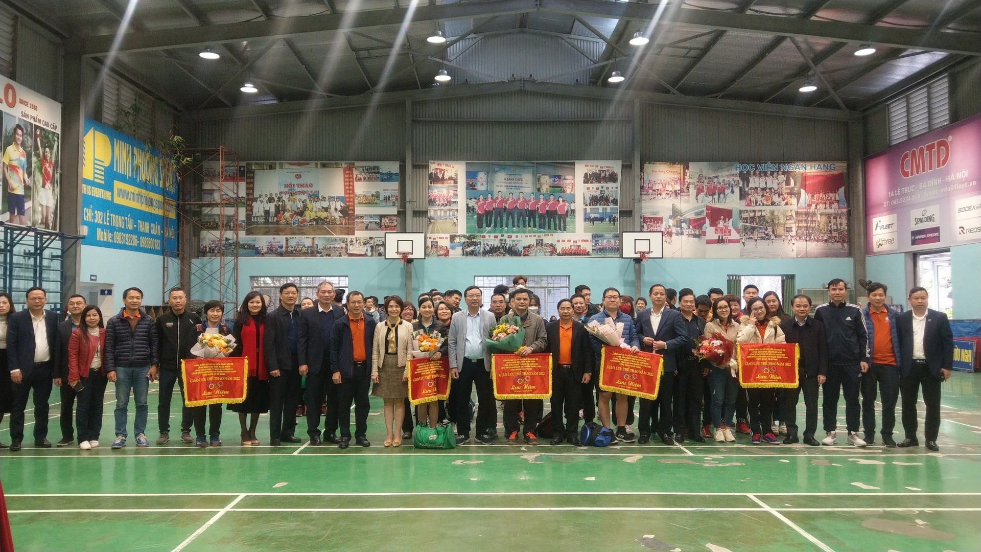 giao luu the thao cac don vi ngan hang nha nuoc