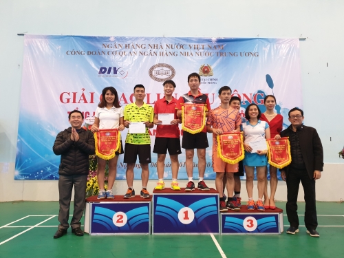 Giải Giao lưu cầu lông thành công tốt đẹp