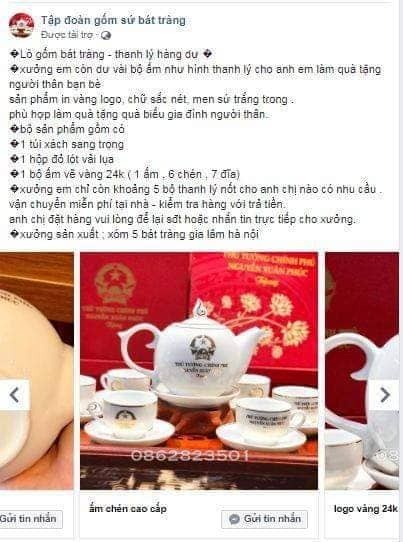 xu phat ho kinh doanh gom su in ten chu tich nuoc thu tuong chinh phu tren san pham