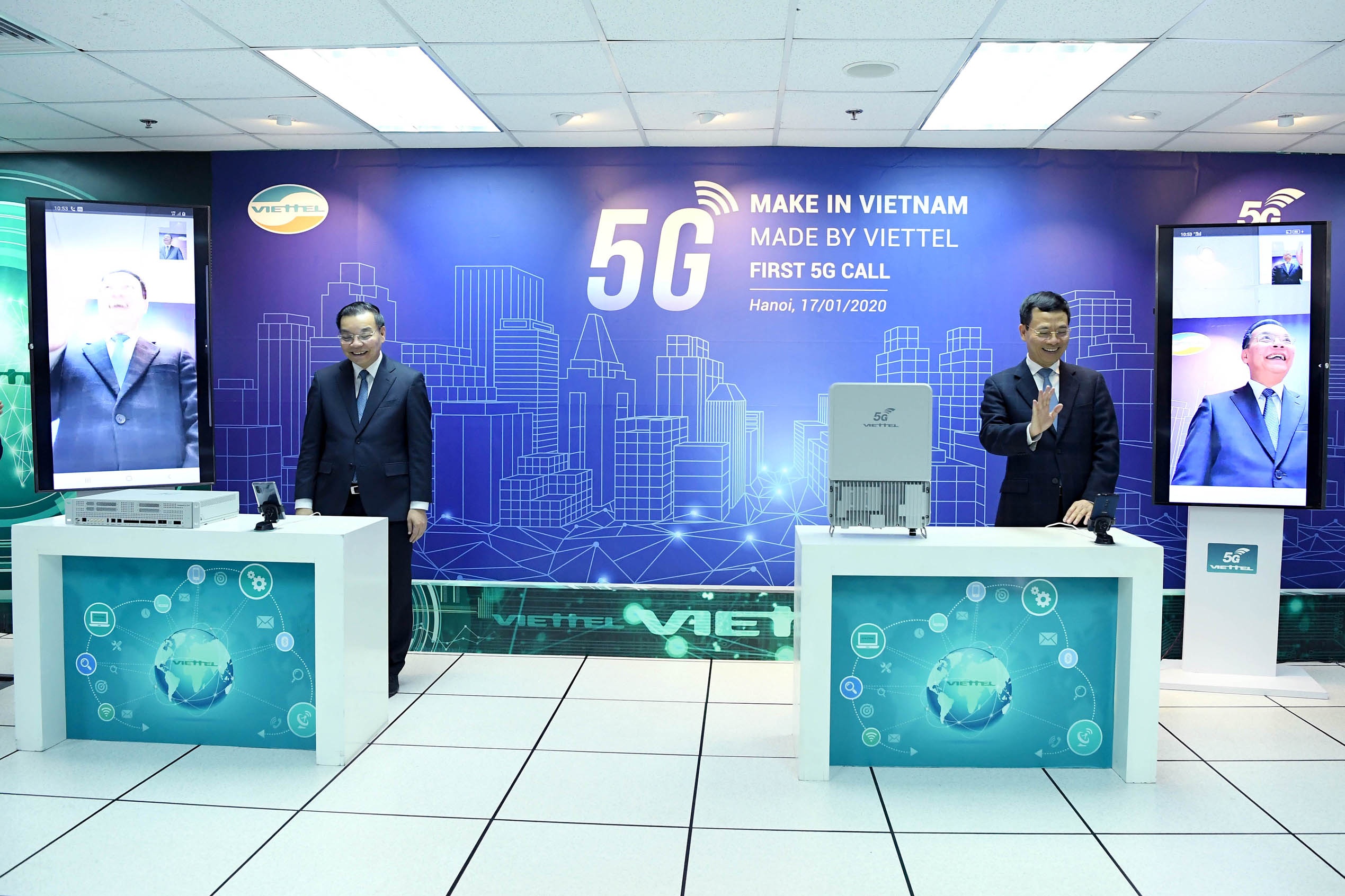 viettel thuc hien cuoc goi 5g dau tien tren thiet bi do viet nam san xuat