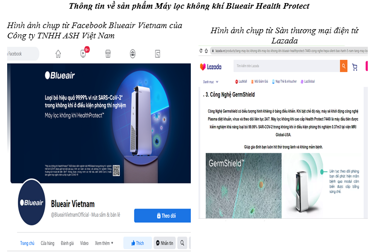 Khuyến cáo liên quan đến một số sản phẩm "ngăn ngừa và diệt" virus Sars-Cov-2