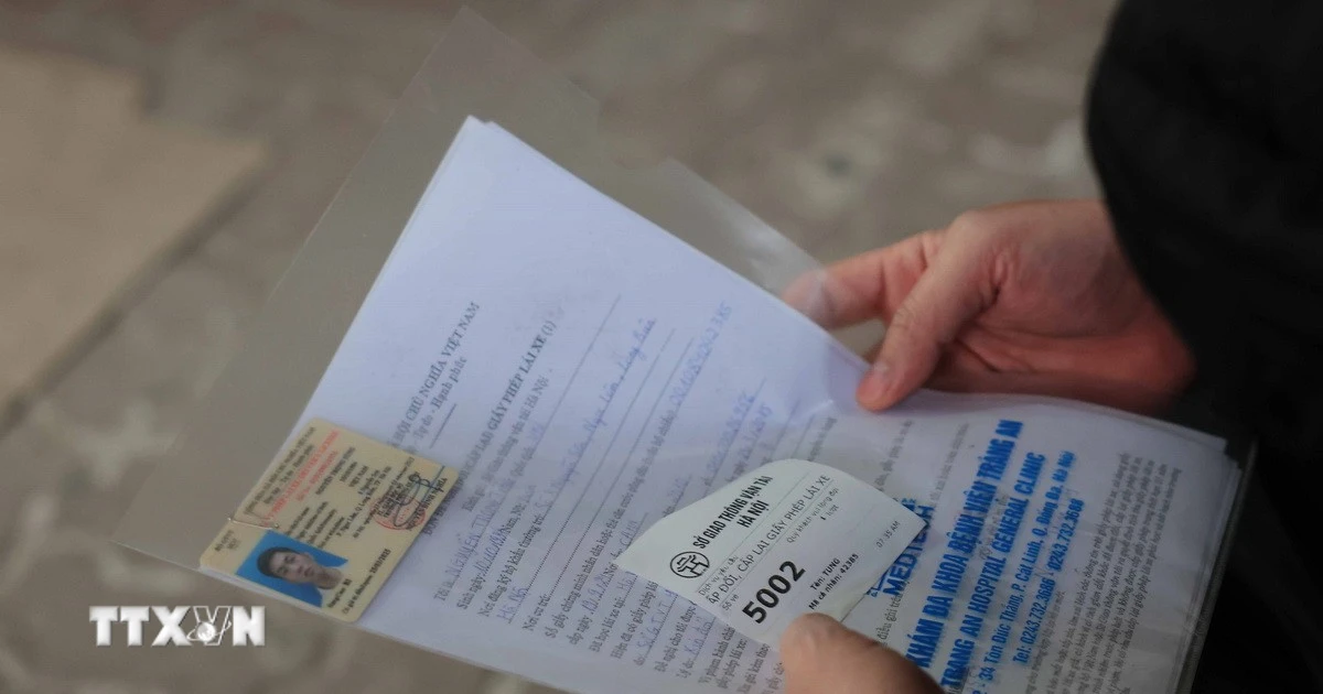 Cục Cảnh sát giao thông hướng dẫn đổi, cấp lại giấy phép lái xe