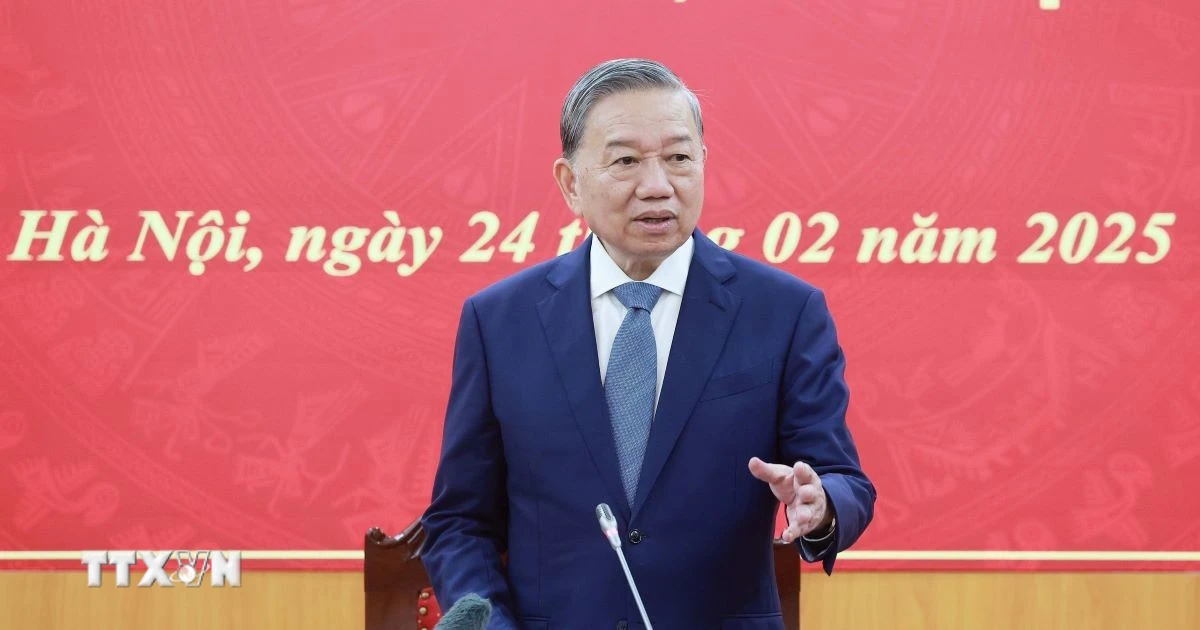 Kết luận của Tổng Bí thư tại buổi làm việc với Ban Chính sách, chiến lược TW