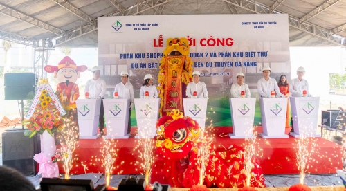 Khởi công phân khu shophouse giai đoạn 2 và biệt thự của dự án Marina Complex