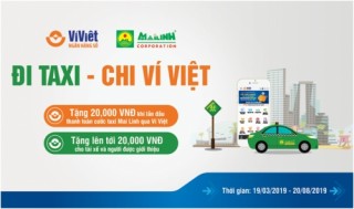Ví Việt ưu đãi khách hàng thanh toán cước Taxi Mai Linh qua QR Code