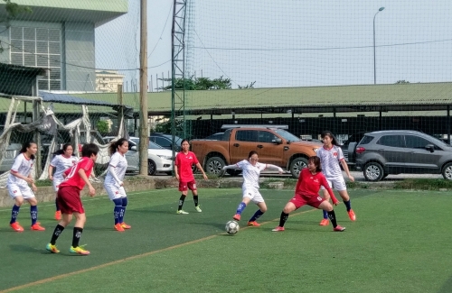 Khai mạc Cúp bóng đá Mùa xuân ngành Ngân hàng Hà Nội Khai mạc Cúp bóng đá Mùa xuân ngành Ngân hàng Hà Nội