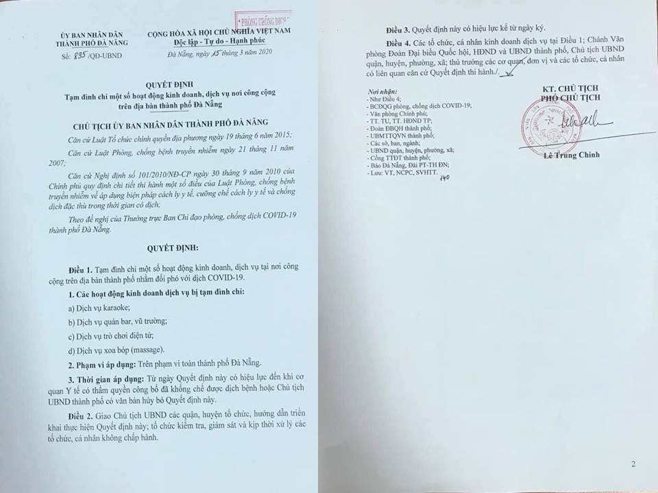 Quán bar, karaoke, game online, rạp chiếu phim, massage tạm dừng hoạt động để phòng Covid -19 quan bar karaoke game online rap chieu phim massage tam dung hoat dong de phong covid 19