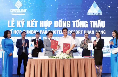 Tổ hợp nghỉ dưỡng hang đầu châu Á ký thỏa thuận tổng thầu và quản lý, giám sát