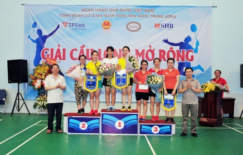 Giải Cầu lông mở rộng năm 2019 thành công tốt đẹp