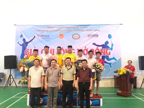 Giải Cầu lông mở rộng năm 2019 thành công tốt đẹp
