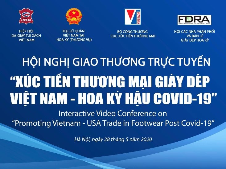 60 nha nhap khau giay dep hoa ky se giao thuong truc tuyen voi doanh nghiep viet nam