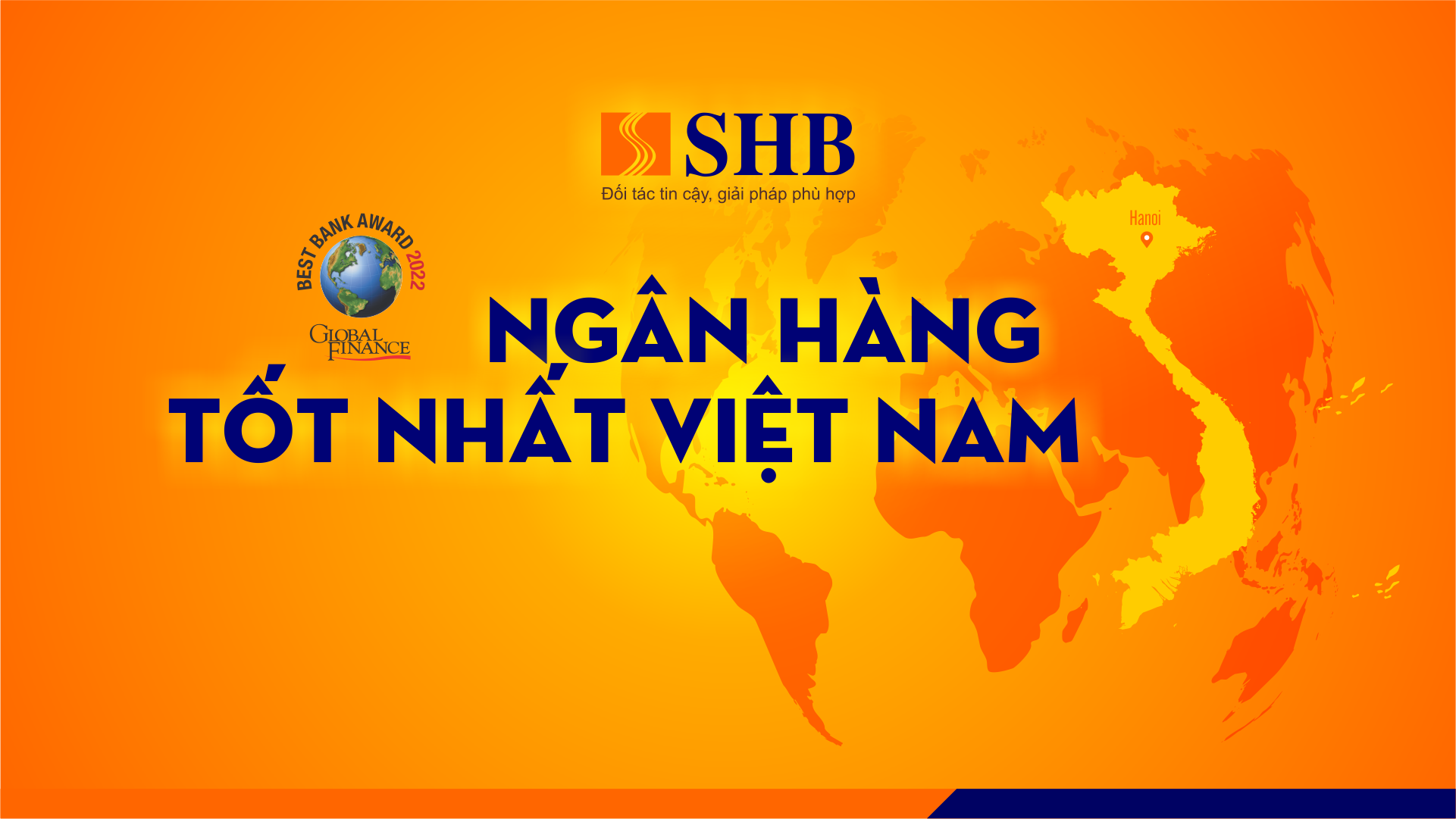 SHB được vinh danh Ngân hàng Tốt nhất Việt Nam