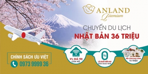 Mua nhà dự án Anland Premium, nhận chuyến đi Nhật