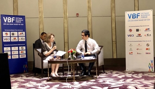 Chính phủ và doanh nghiệp: 'Hai bàn tay cùng vỗ nhịp thúc đẩy sự phát triển'