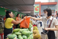 Tuần lễ xoài và nông sản an toàn tỉnh Sơn La tại Hà Nội