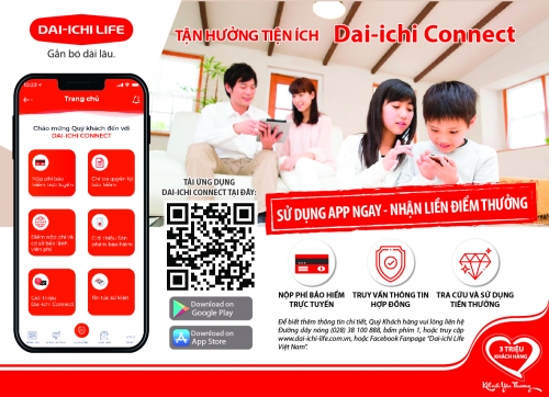 Dai-ichi Life Việt Nam ra mắt ứng dụng Dai-ichi Connect Dai-ichi Life Việt Nam ra mắt ứng dụng Dai-ichi Connect