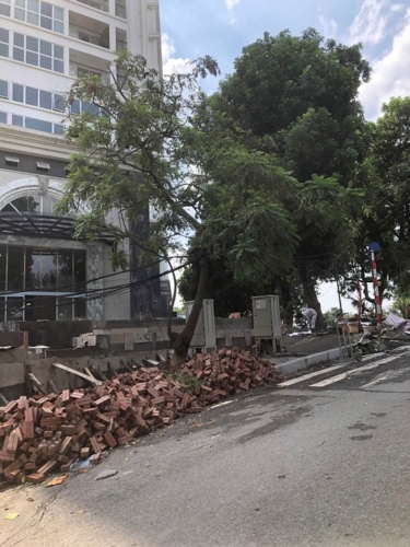 Công an Hà Nội khuyến cáo người dân không nên vào ở tòa nhà Ha Noi Aqua Central