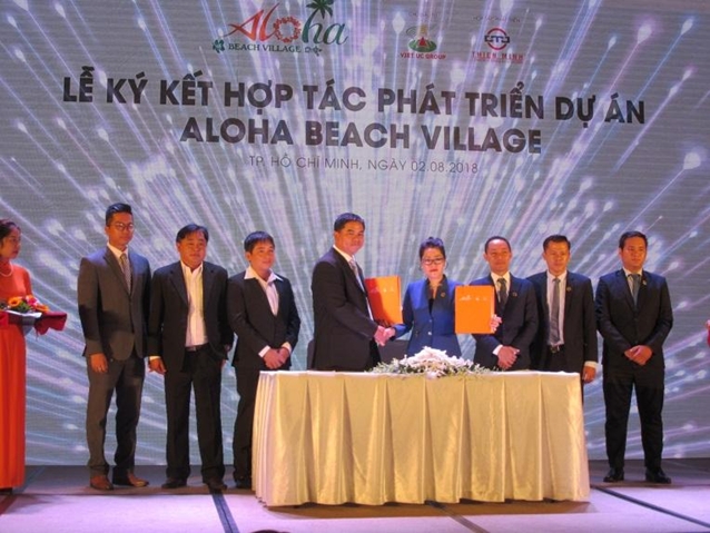 Thiên Minh và Việt Úc Group hợp tác phát triển dự án Aloha Beach Village