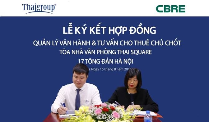 CBRE quản lý vận hành toà nhà Thai Square