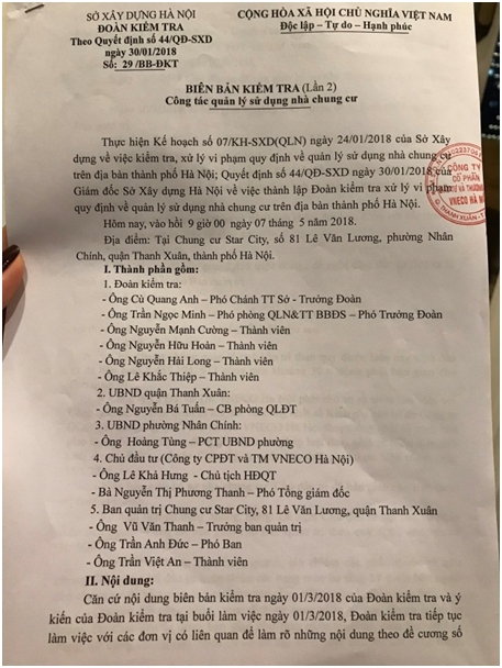 Chung cư Star City: Cư dân đội mưa đòi trả kinh phí bảo trì