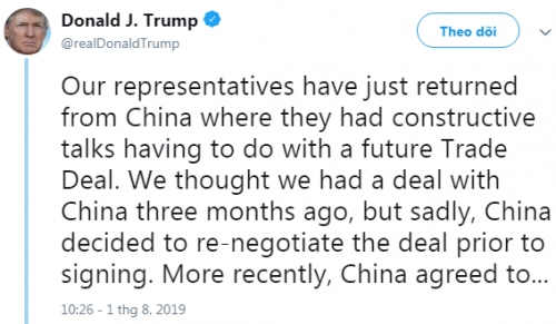 Trung Quốc khẳng định sẽ đáp trả 