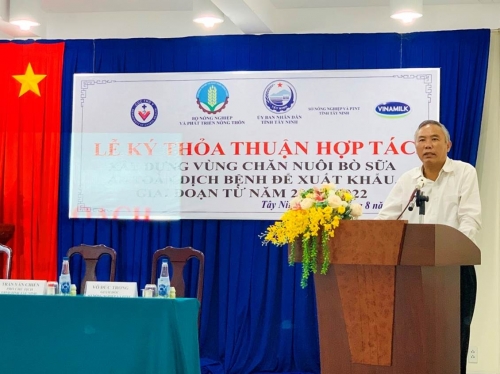 Vinamilk tham gia xây dựng vùng chăn nuôi bò sữa an toàn dịch bệnh theo chuẩn quốc tế