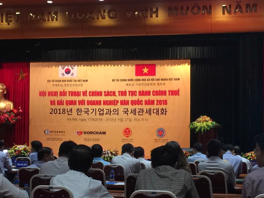 Bộ Tài chính đối thoại với doanh nghiệp Hàn Quốc về thuế, hải quan