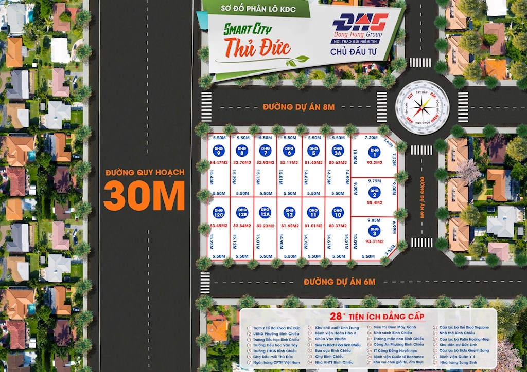 Smart City Thủ Đức: Xem đất nền được ‘soi’ sổ đỏ