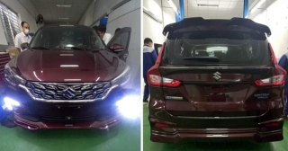 Suzuki Ertiga Hybrid Sport lộ diện tại Việt Nam