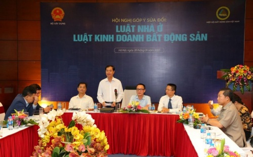 Góp ý sửa đổi Luật Nhà ở, Luật Kinh doanh bất động sản gop y sua doi luat nha o luat kinh doanh bat dong san