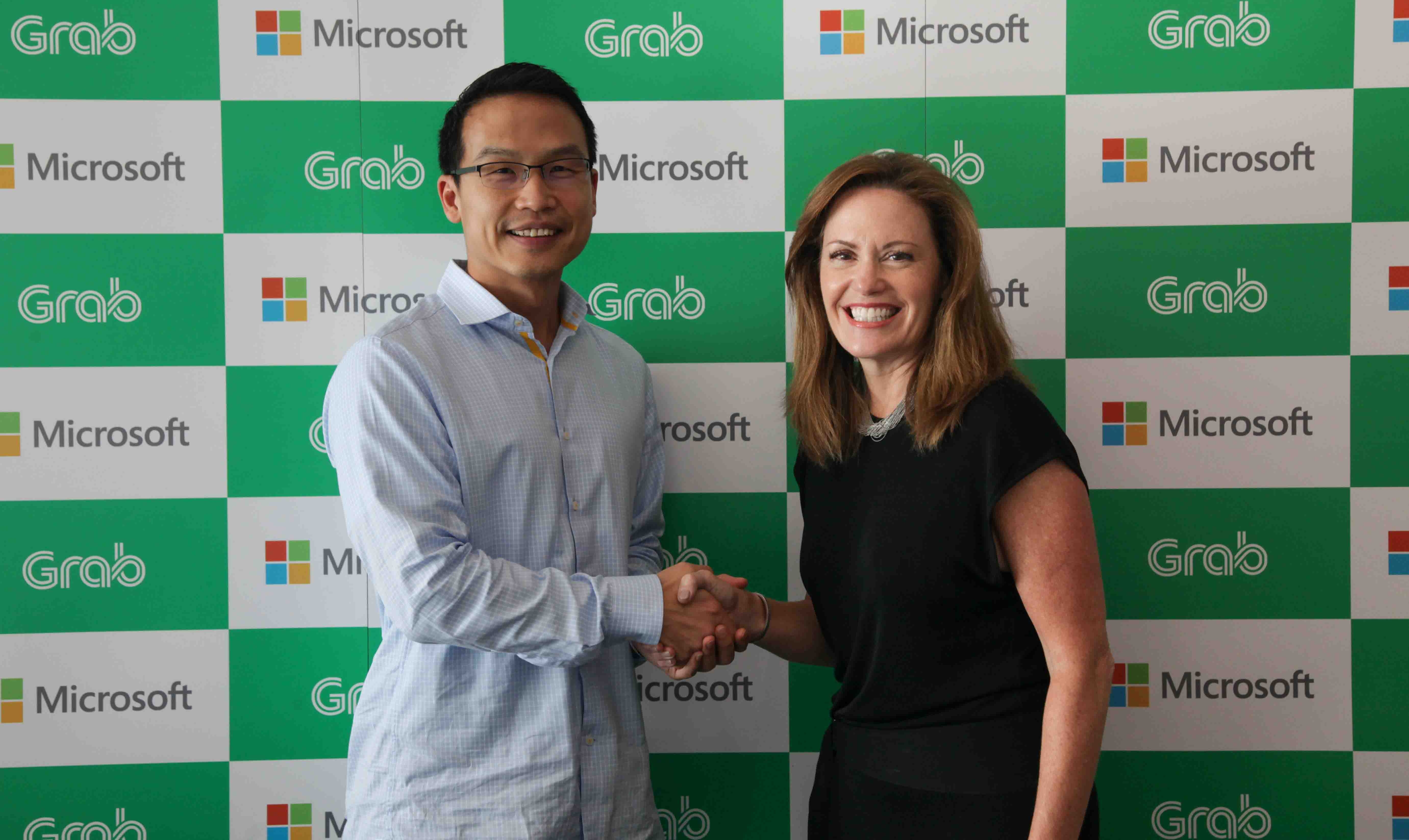 Grab hợp tác chiến lược với Microsoft Grab hợp tác chiến lược với Microsoft