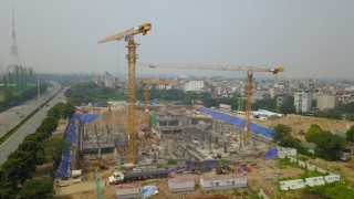 Vụ 'đại công trường' thi công không phép giữa Hà Nội: Bị đình chỉ vẫn ngang nhiên xây dựng