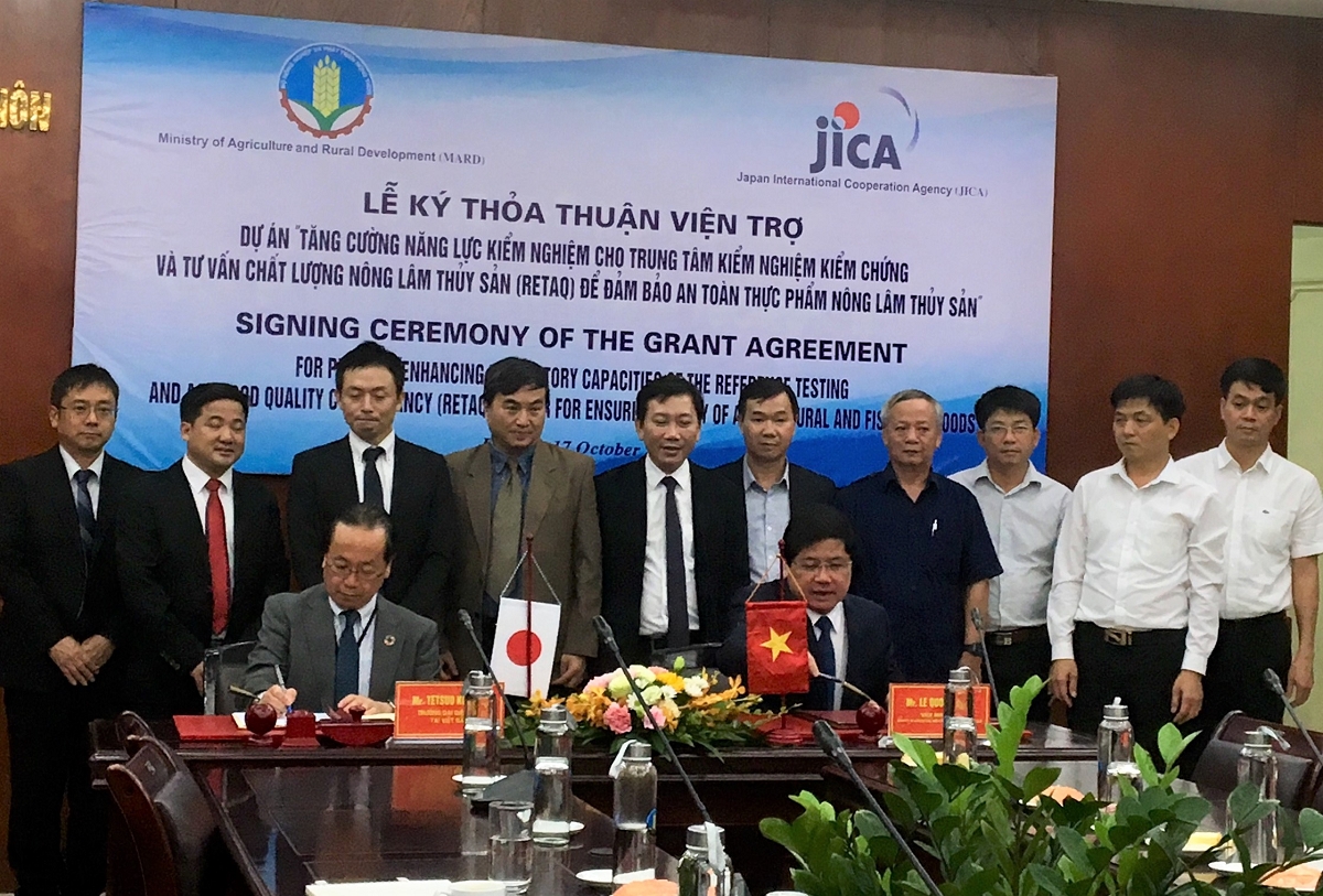 JICA viện trợ không hoàn lại cho Việt Nam để kiểm soát an toàn thực phẩm JICA viện trợ không hoàn lại cho Việt Nam để kiểm soát an toàn thực phẩm