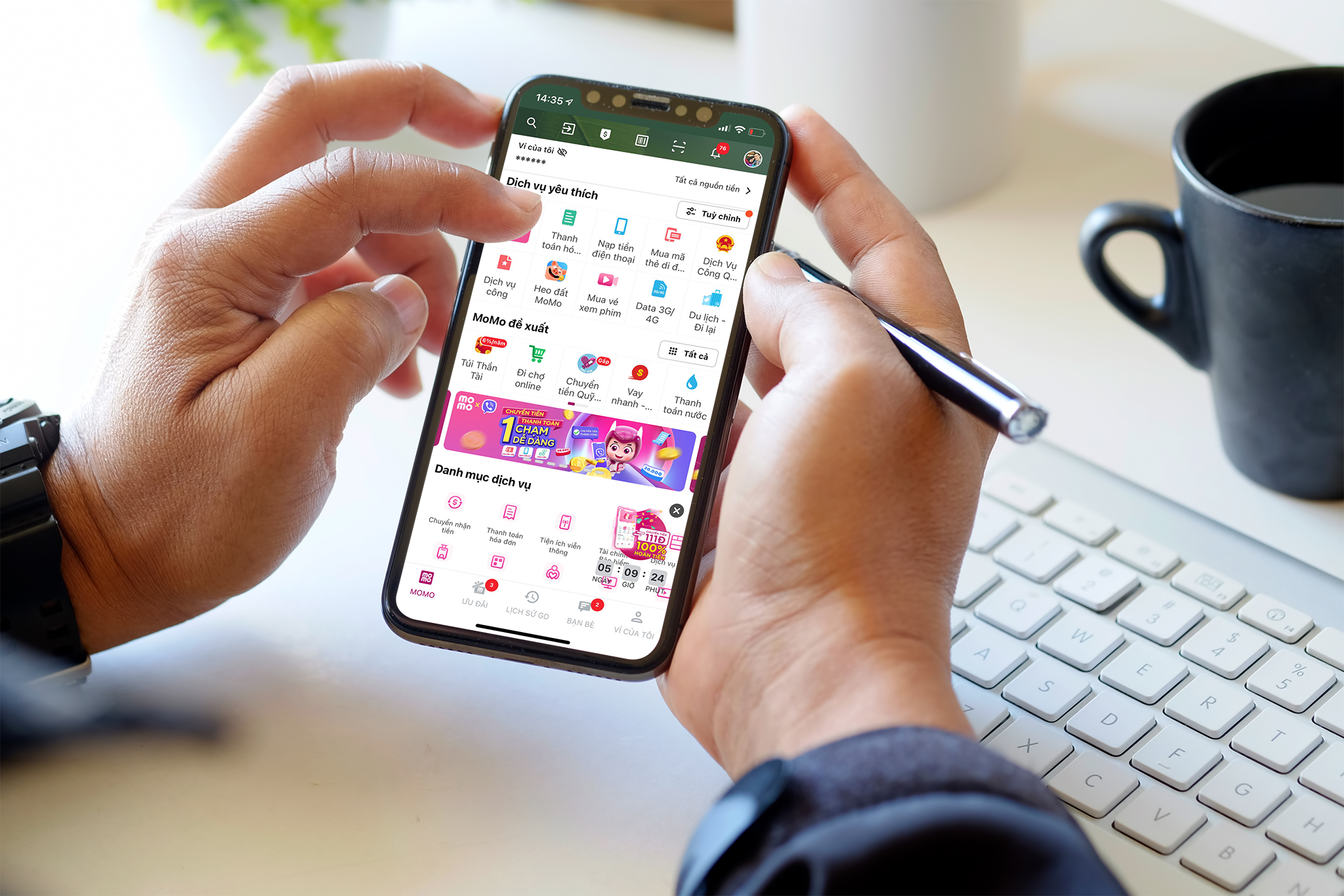 momo nhan giai thuong phat trien ben vung