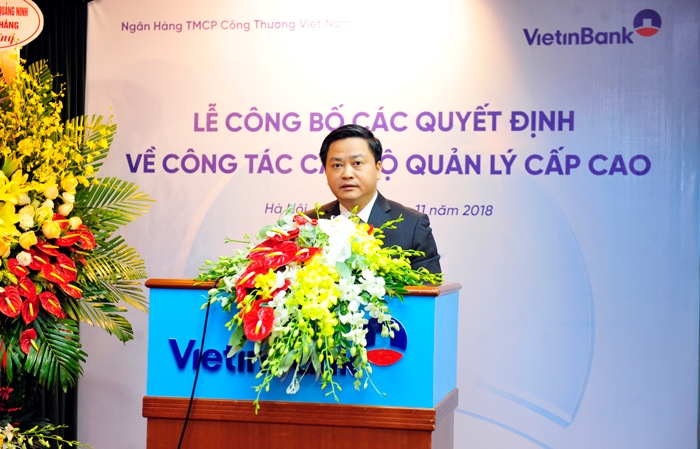 Công bố và trao quyết định cho Chủ tịch HĐQT và Quyền Tổng giám đốc tại VietinBank Công bố và trao quyết định cho Chủ tịch HĐQT và Quyền Tổng giám đốc tại VietinBank