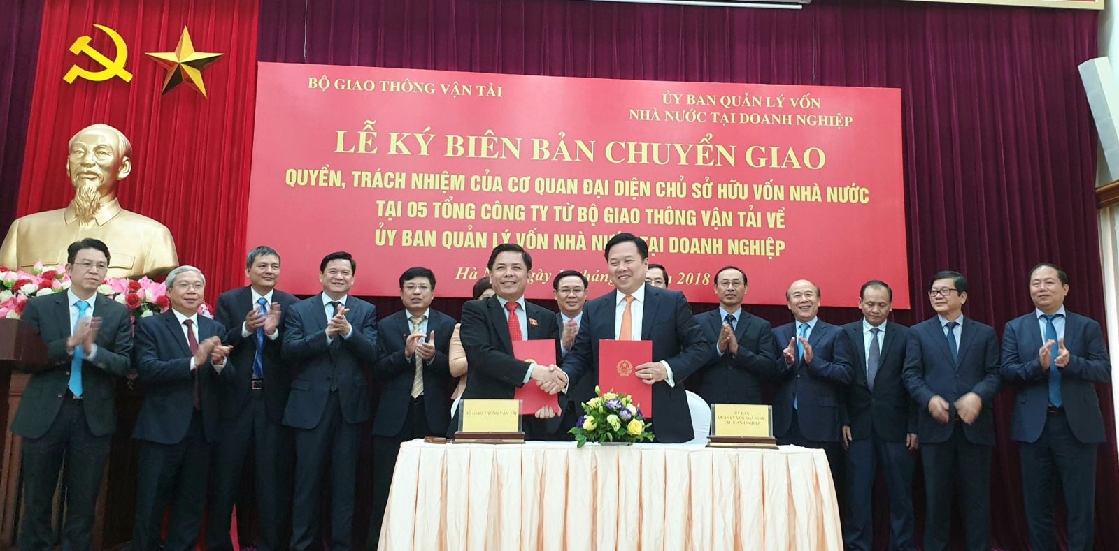 Bộ Giao thông vận tải chuyển giao 5 tổng công ty về Ủy ban Quản lý vốn Nhà nước